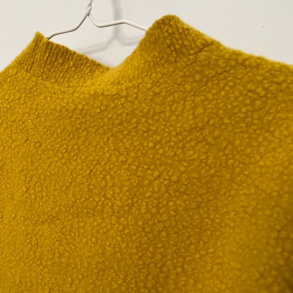 COS Yellow fuzzy wool tee - Picture 3 of 5